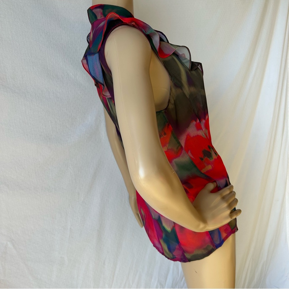 Multicolor Ruffled Express Top - Picture 9 of 9